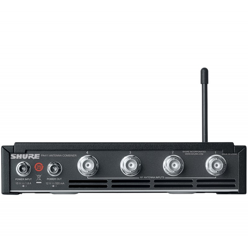 PA 411-E- sumator antenowy do PSM300 Shure z zasilczaczem sieciowym